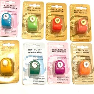 8 Michael’s Mini Scrapbooking Punchers